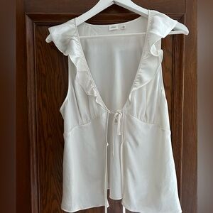 WILFRED TONKA SATIN BLOUSE